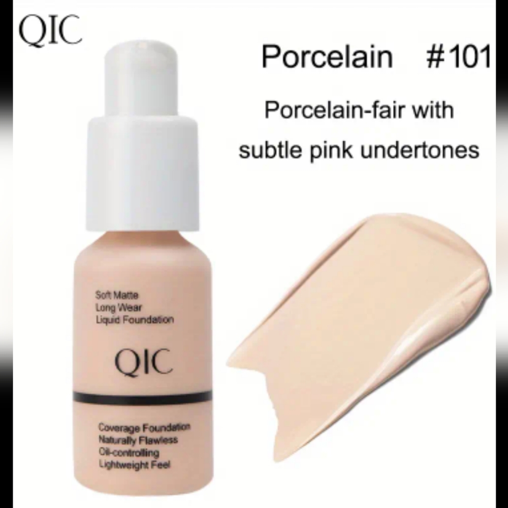 NEW QIC SOFT MATTE LIQUID FOUNDATION